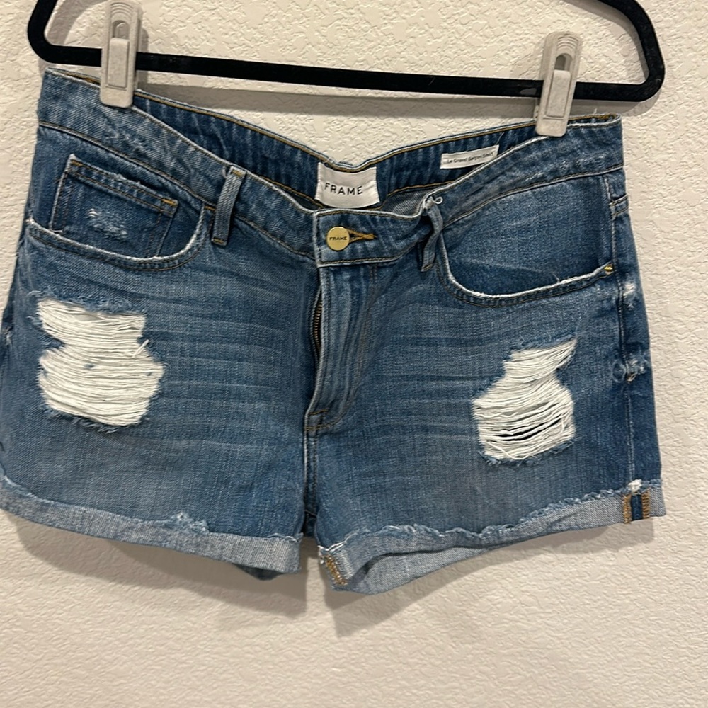 Frame jean shorts size 30